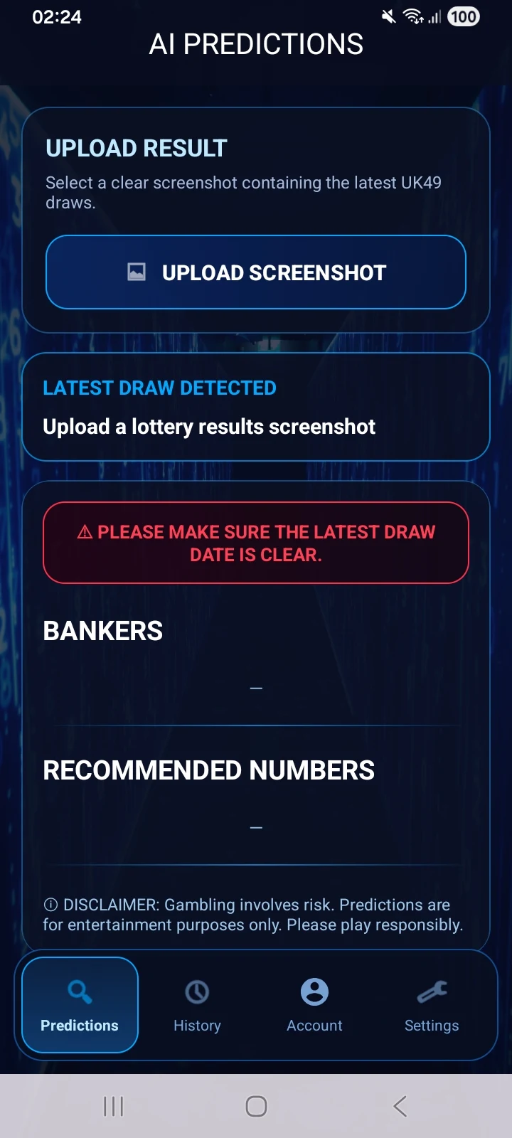 UK49 AI screenshot