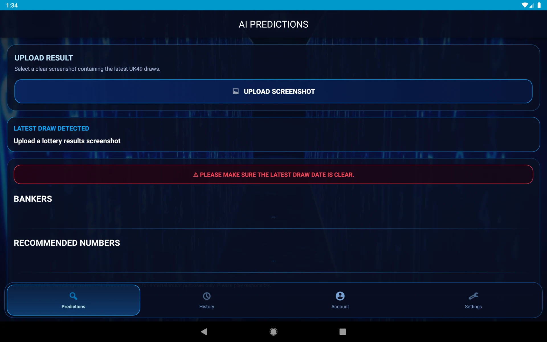 UK49 AI screenshot